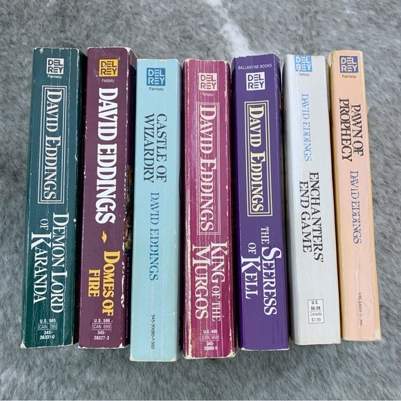 David Eddings Vintage Book Lot - Picture 11 of 14